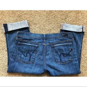 EUC Citizens of Humanity Cropped Jeans 31